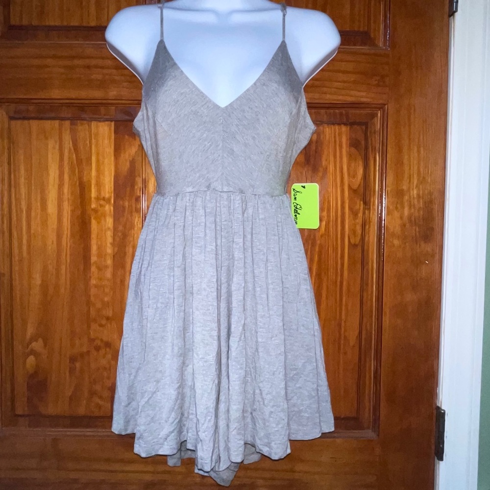 Soft Gray Romper